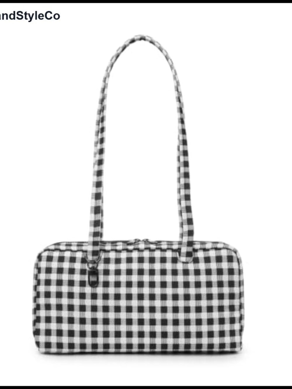 Nylon Bowler Tote Bag for Women Shoulder Travel Work Lightweight